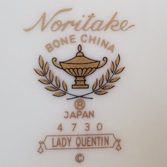 Noritake Lady Quentin 5 Piece Place Setting****EXCELLENT CONDITION**** - Picture 8 of 8